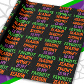 Spooky Seizoen Gelukkig Halloween Grappig Hallowee Cadeaupapier