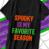 Spooky Seizoen Gelukkig Halloween Grappig Hallowee T-shirt