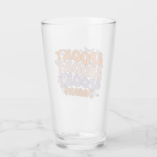 Spooky seizoen glas (Achterkant)