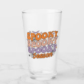 Spooky seizoen glas (Voorkant)