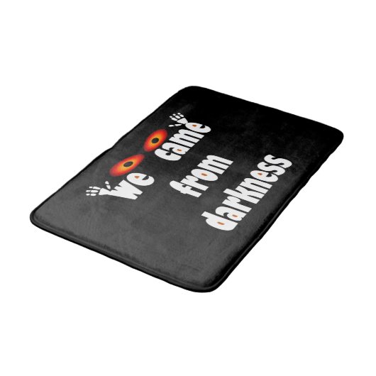 Spooky seizoen grappig Halloween Badmat (Gekanteld)