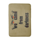 Spooky seizoen grappig Halloween Badmat (Voorkant Verticaal)