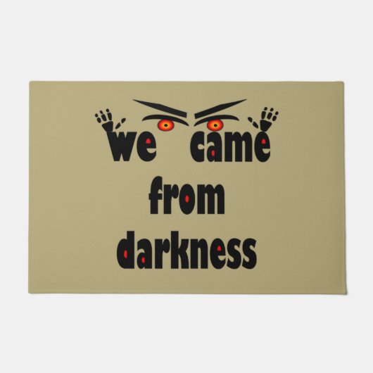 Spooky seizoen grappig Halloween Deurmat (Voorkant)