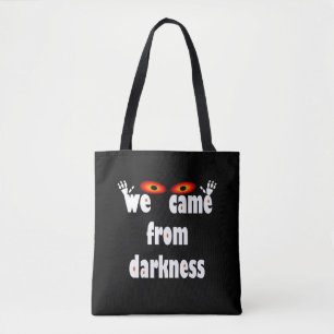 Spooky seizoen grappig Halloween Tote Bag