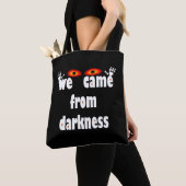 Spooky seizoen grappig Halloween Tote Bag (Dichtbij)