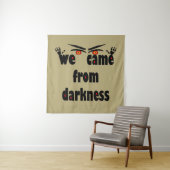 Spooky seizoen grappig Halloween Wandkleed (In situ)