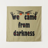 Spooky seizoen grappig Halloween Wandkleed (Voorkant)