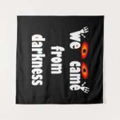 Spooky seizoen grappig Halloween Wandkleed (Voorkant (horizontaal))