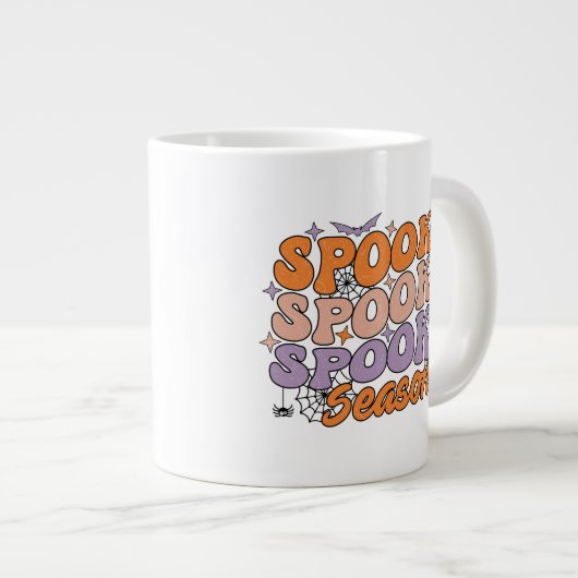 Spooky seizoen grote koffiekop (Voorkant rechts)