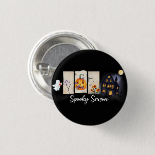 Spooky seizoen Halloween Button
