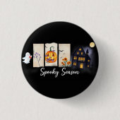Spooky seizoen Halloween Button (Voorkant)