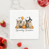 Spooky seizoen Halloween Dog Servet (Insitu)