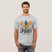 Spooky seizoen Halloween Gnomes T-shirt (Voorkant volledig)