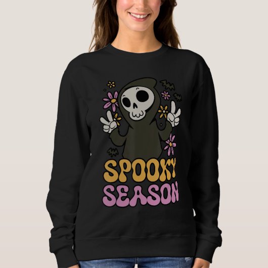 Spooky seizoen Halloween kostuum Scary Skeleton Ho Trui (Voorkant)