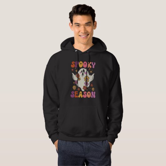 Spooky seizoen Halloween kostuum Schattigee Gnomes Hoodie (Voorkant volledig)