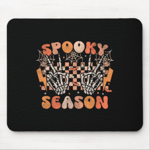 Spooky Seizoen Halloween Skelet Kostuum Retro Gro Muismat