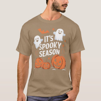 Spooky seizoen Halloween vintage 1 T-shirt