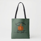 Spooky seizoen herfst yall tote bag (Voorkant)