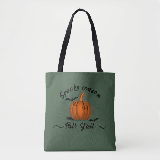 Spooky seizoen herfst yall tote bag (Voorkant)