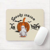 Spooky seizoen is hier grappig halloween muismat (Met muis)