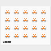 Spooky seizoen Jack-O-Lantern Halloween Sticker (Vel)