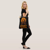  SPOOKY SEIZOEN Jack-O'-Lantern Halloween Tote Bag (Op model)