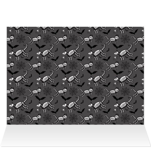 Spooky Seizoen Kaart (Binnen Horizontaal (Boven))