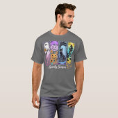 Spooky seizoen penseelstreek t-shirt (Voorkant volledig)