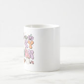 Spooky Seizoen Retro Groovy Halloween Koffiemok (Center)