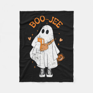 Spooky Seizoen Schattige Ghost Halloween Boujee Bo Fleece Deken