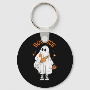 Spooky Seizoen Schattige Ghost Halloween Boujee Bo Sleutelhanger