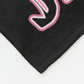 Spooky Seizoen Schattige Ghost Halloween Kostuum B Fleece Deken (Hoek)