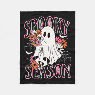 Spooky Seizoen Schattige Ghost Halloween Kostuum B Fleece Deken
