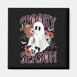 Spooky Seizoen Schattige Ghost Halloween Kostuum B Magneet