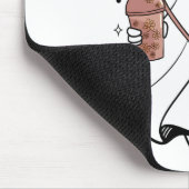 Spooky Seizoen Schattige Spook Halloween Kostuum B Muismat (Hoek)