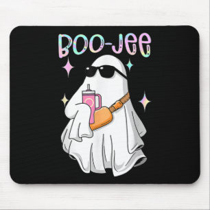 Spooky Seizoen Schattige Spook Halloween Kostuum B Muismat