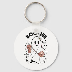 Spooky Seizoen Schattige Spook Halloween Kostuum B Sleutelhanger