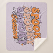 Spooky seizoen sherpa deken (Voorkant)