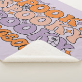 Spooky seizoen sherpa deken (3/4)