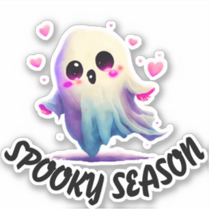 Spooky seizoen Sticker, grappige cadeau Sticker, b Sticker