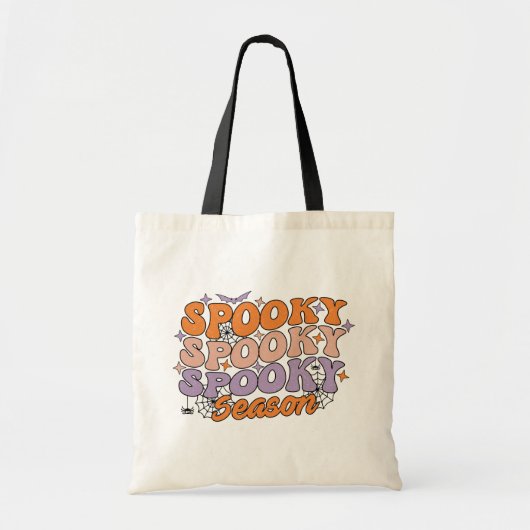 Spooky seizoen tote bag (Voorkant)