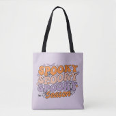 Spooky seizoen tote bag (Voorkant)