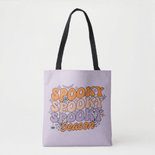 Spooky seizoen tote bag