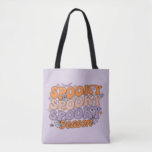 Spooky seizoen tote bag (Voorkant)