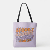 Spooky seizoen tote bag (Achterkant)