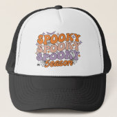 Spooky seizoen trucker pet (Voorkant)