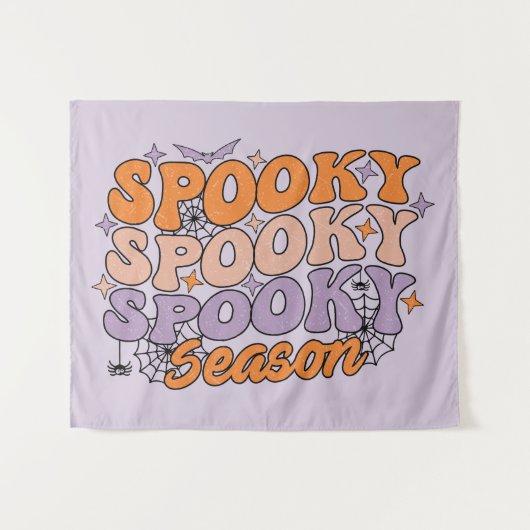 Spooky seizoen wandkleed (Voorkant (horizontaal))