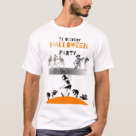 Spooky seizoensspul t-shirt (Voorkant)