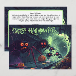 Spooky Sewer Surprise Halloween Kaart