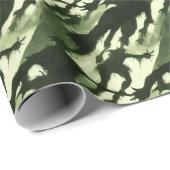 Spooky Shadows Pattern Wrapping Paper Cadeaupapier (Rol Hoek)
